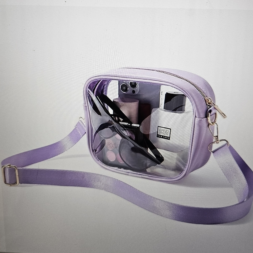 Clear Bag Purple Stadium Approved